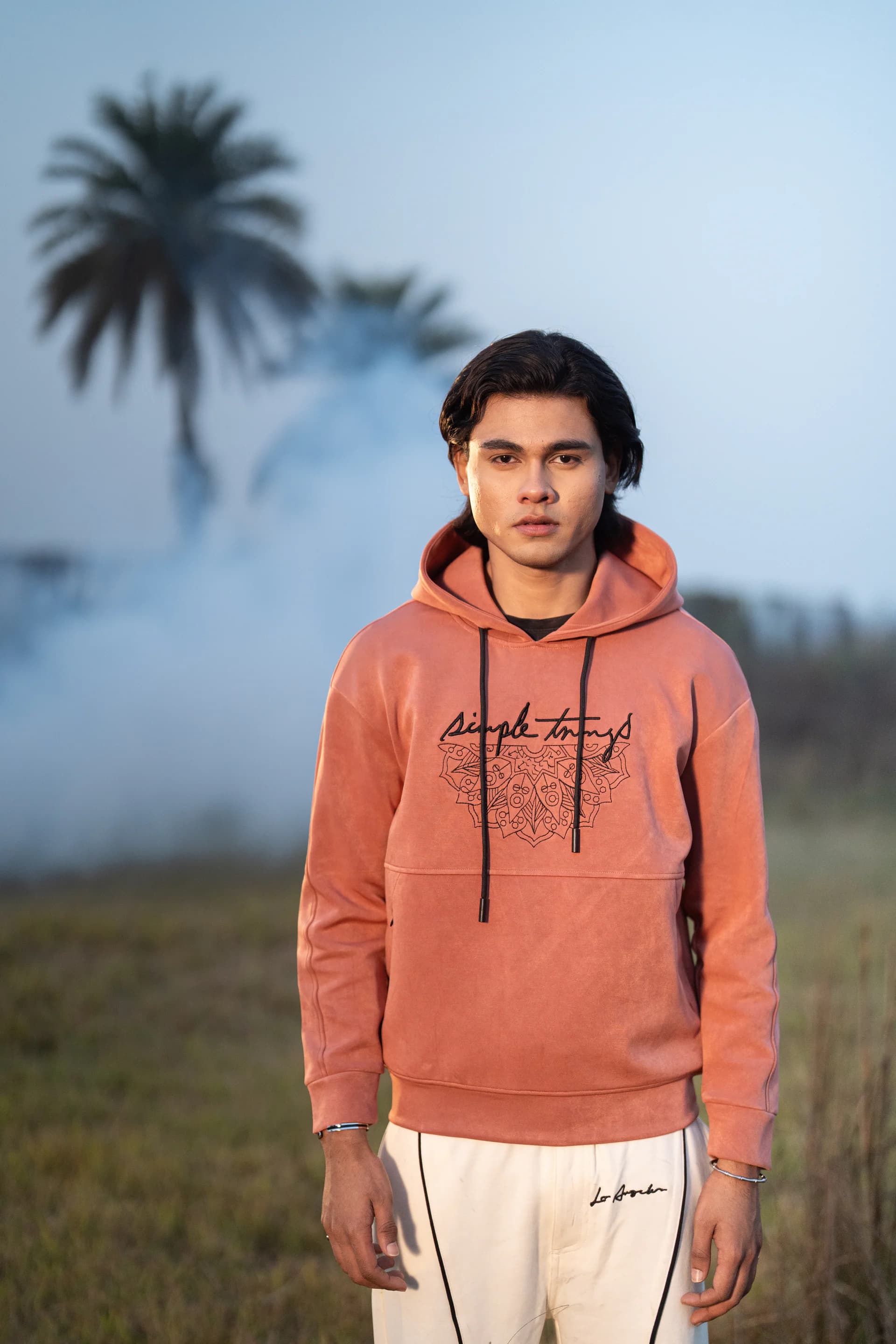 Suede Velvet Hoodie thumbnail 3