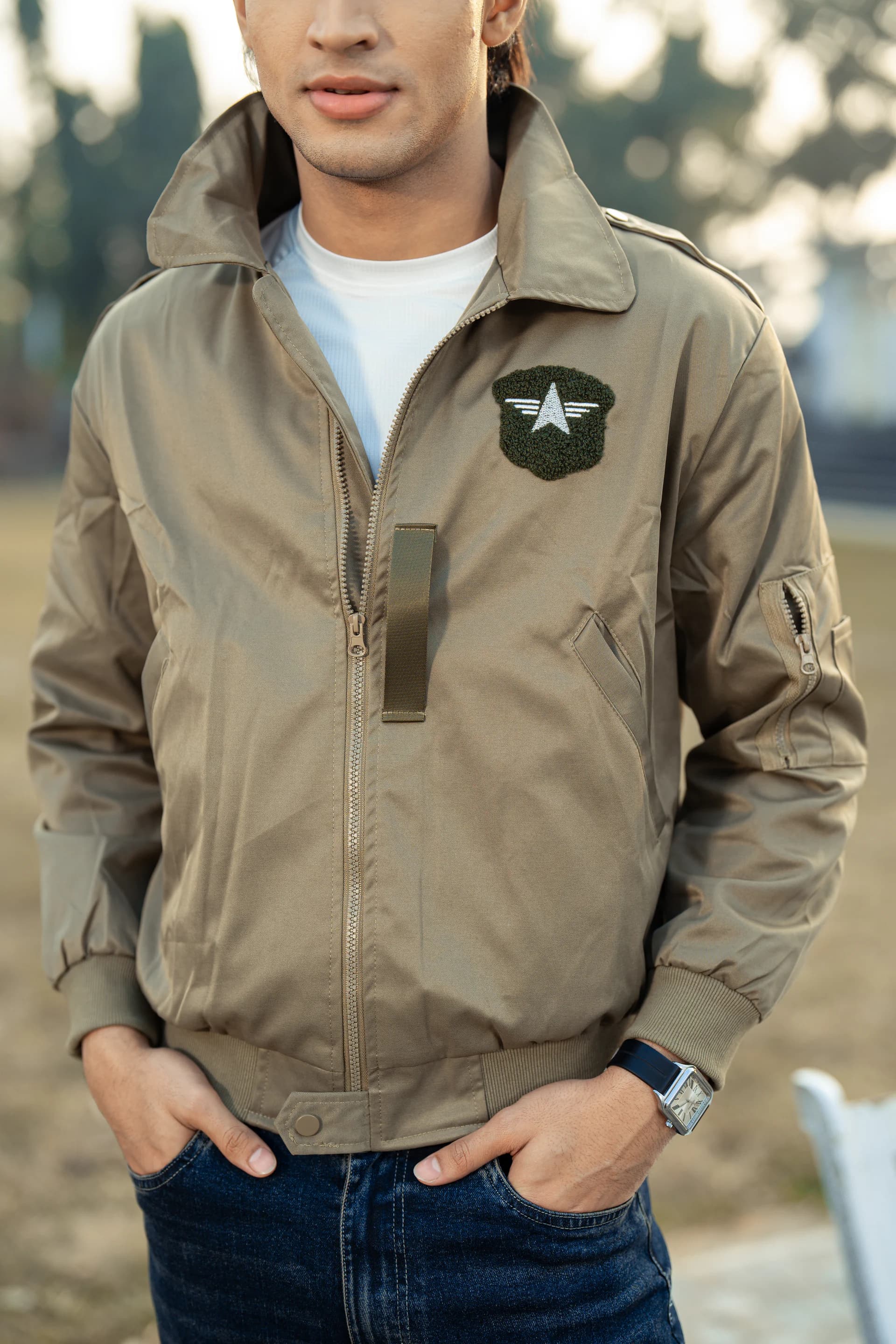 Imported Jacket - Olive