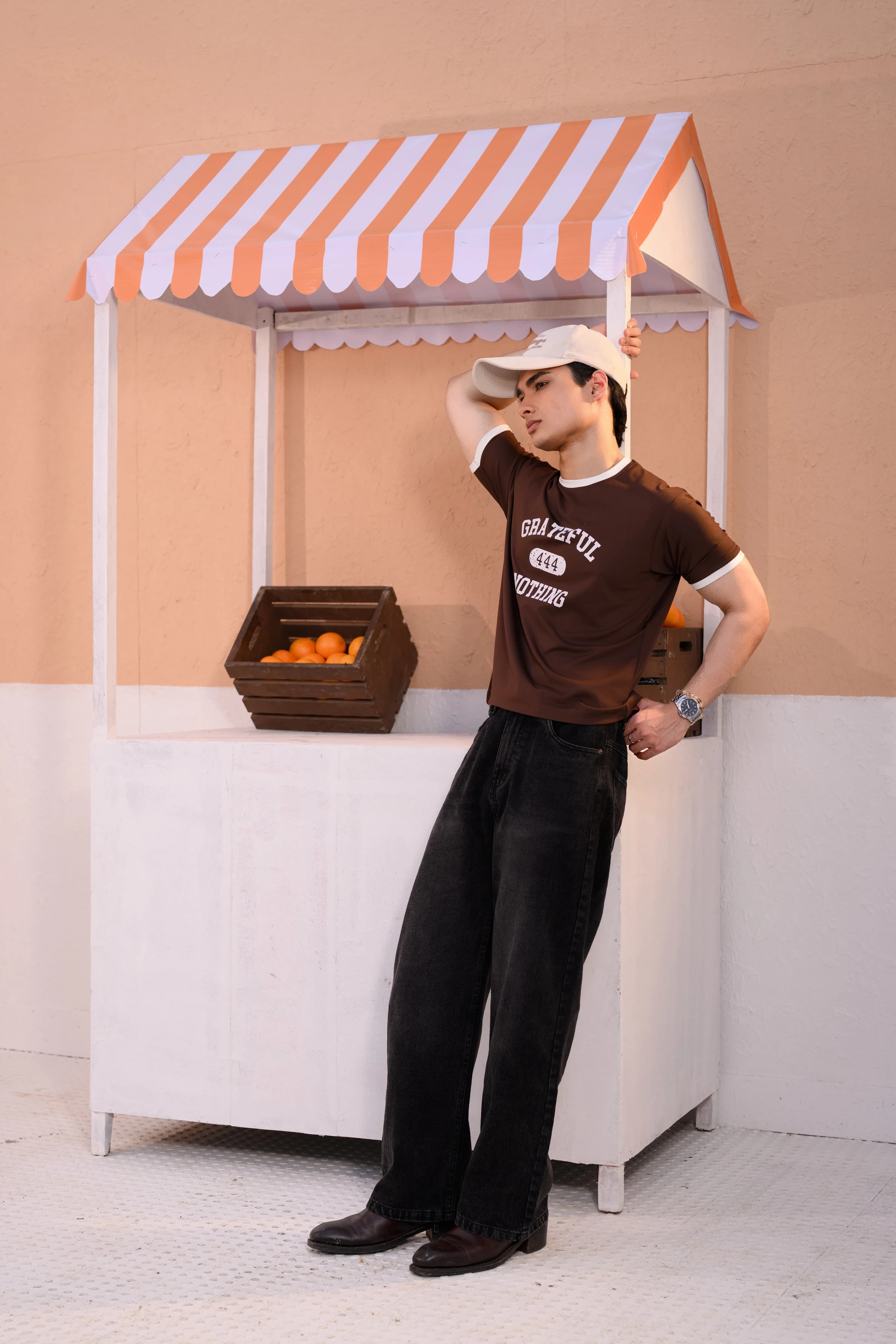 Crop Top - Grateful | Coffee thumbnail 3