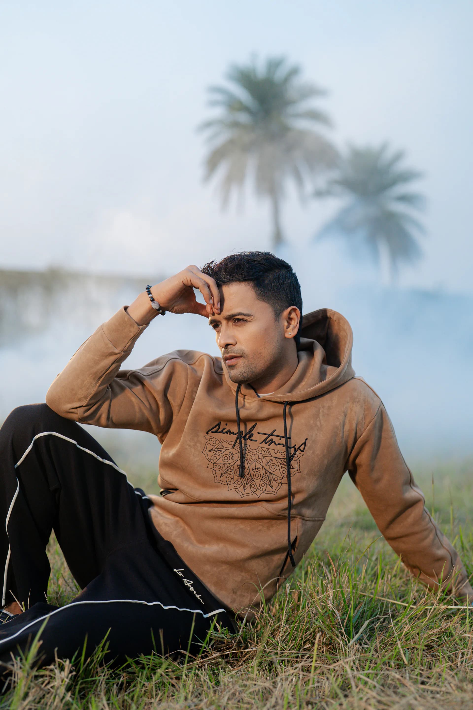 Suede Velvet Hoodie