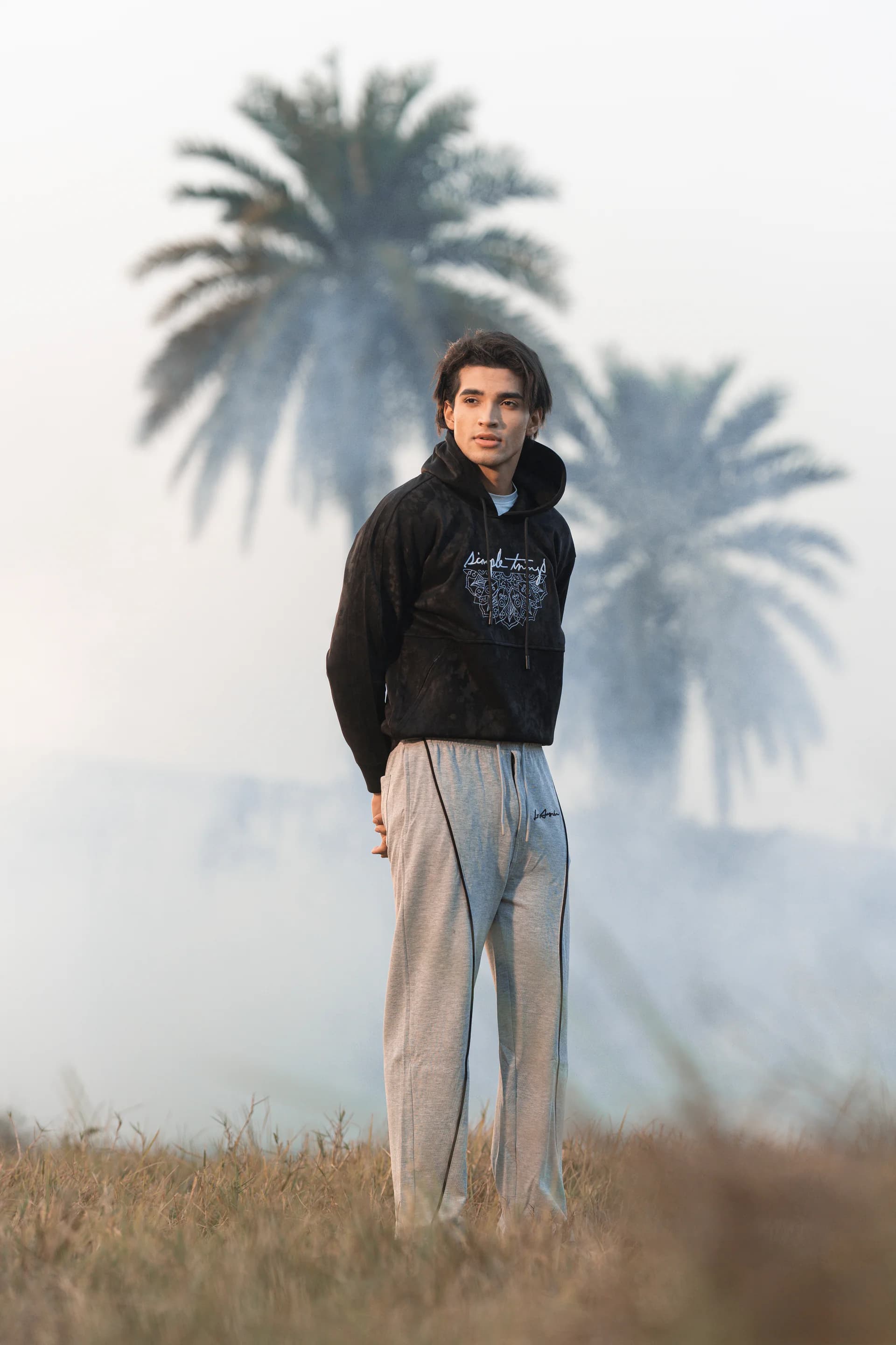 Suede Velvet Hoodie