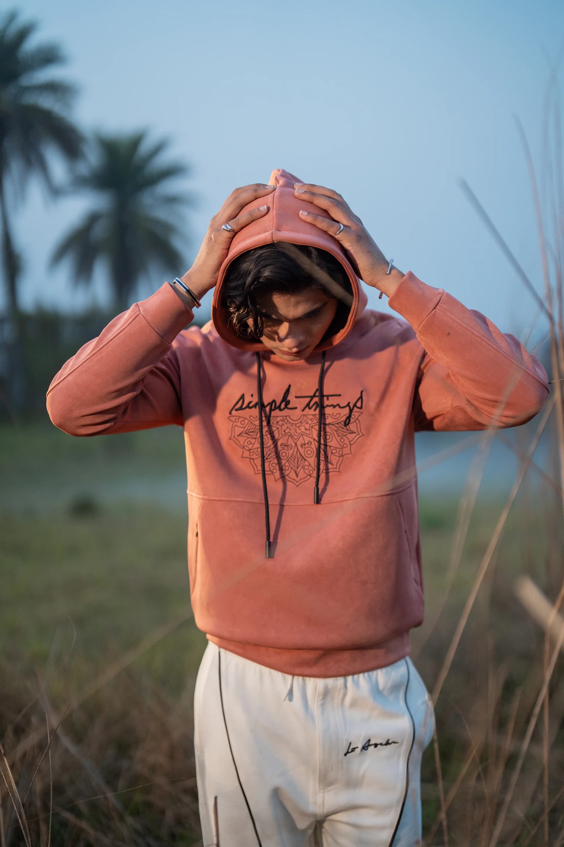 Suede Velvet Hoodie