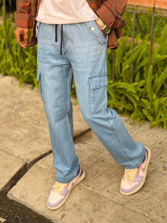 Cargo baggy jeans
