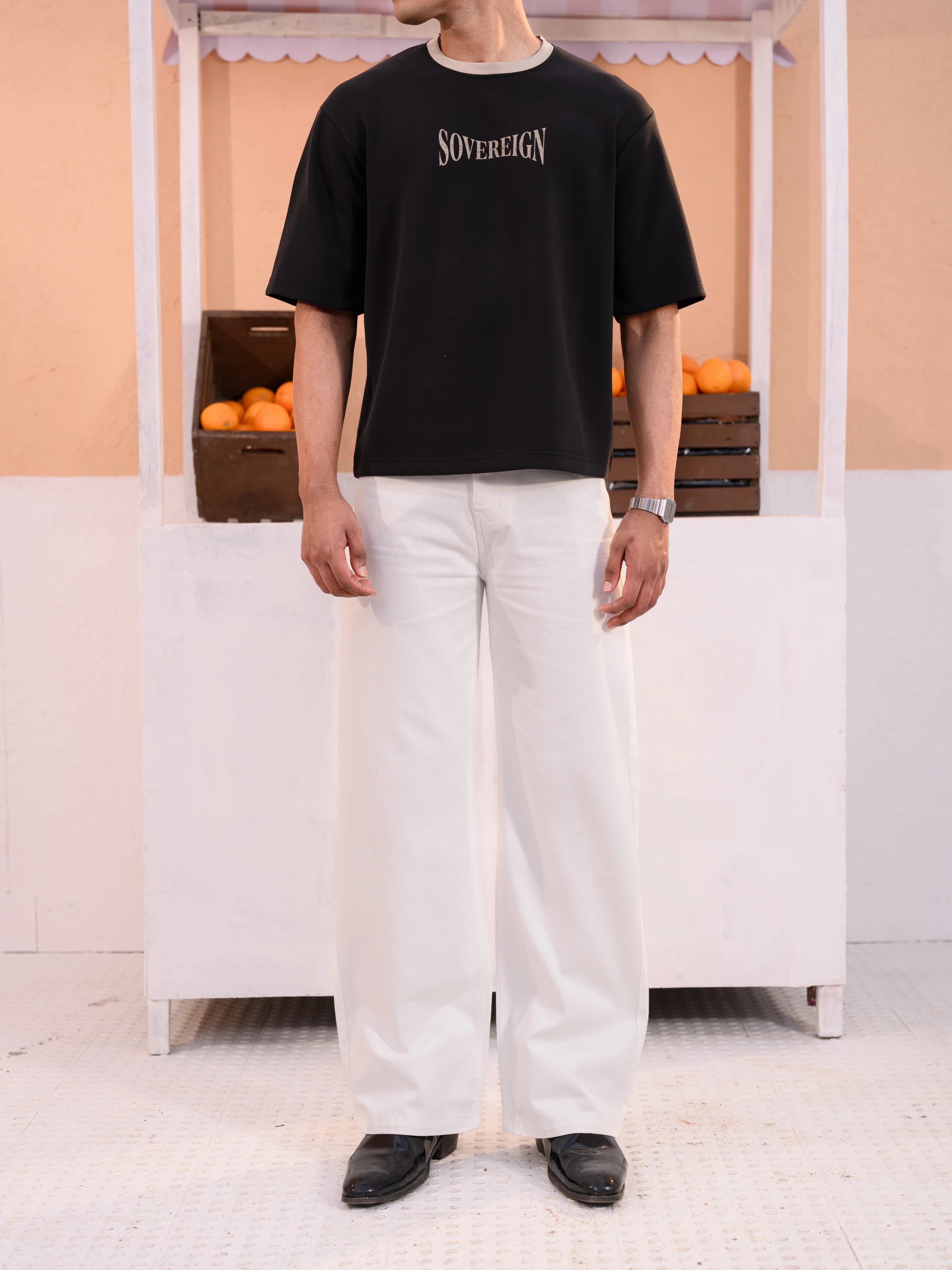 White Baggy Jeans