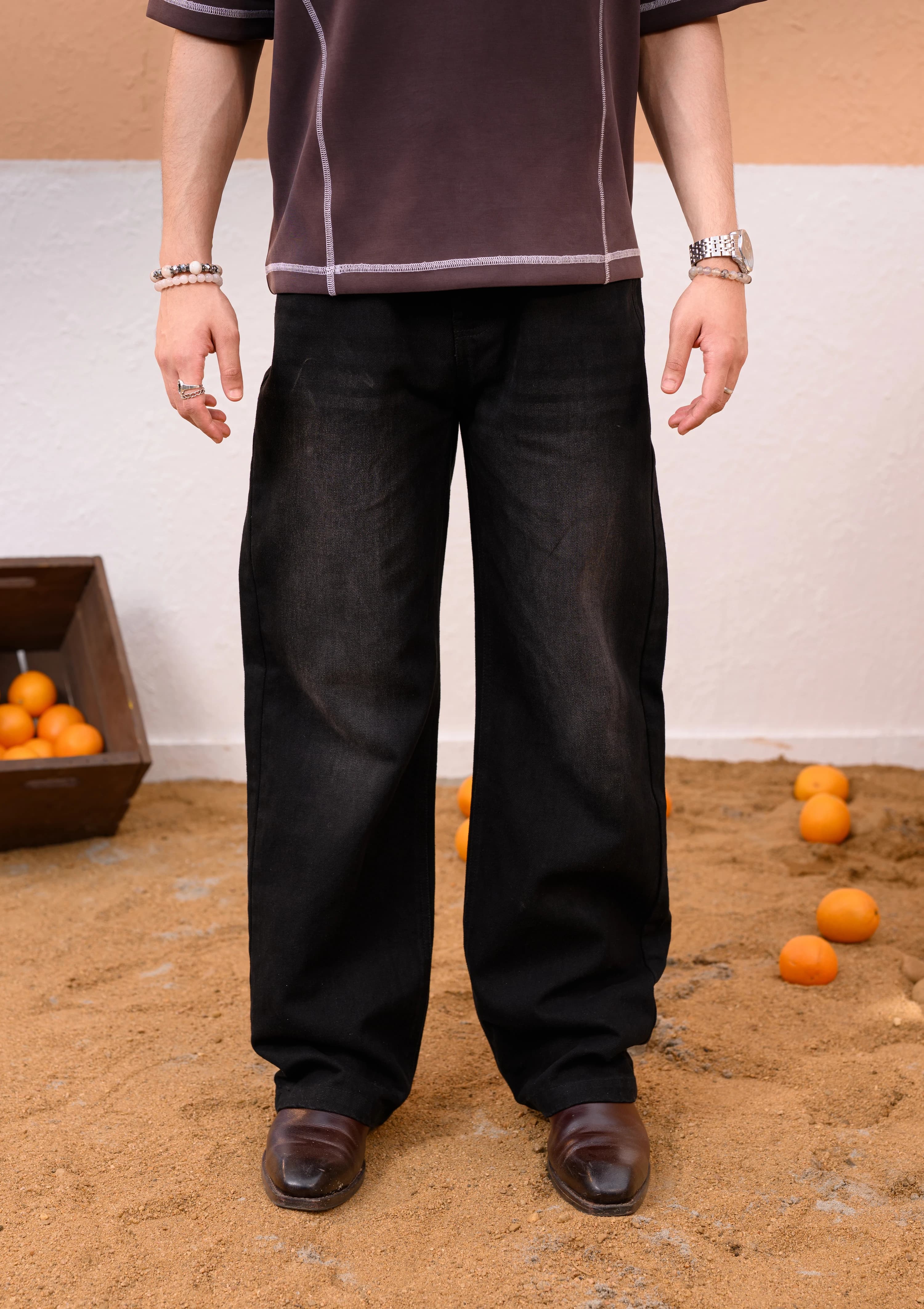 Black Baggy Jeans