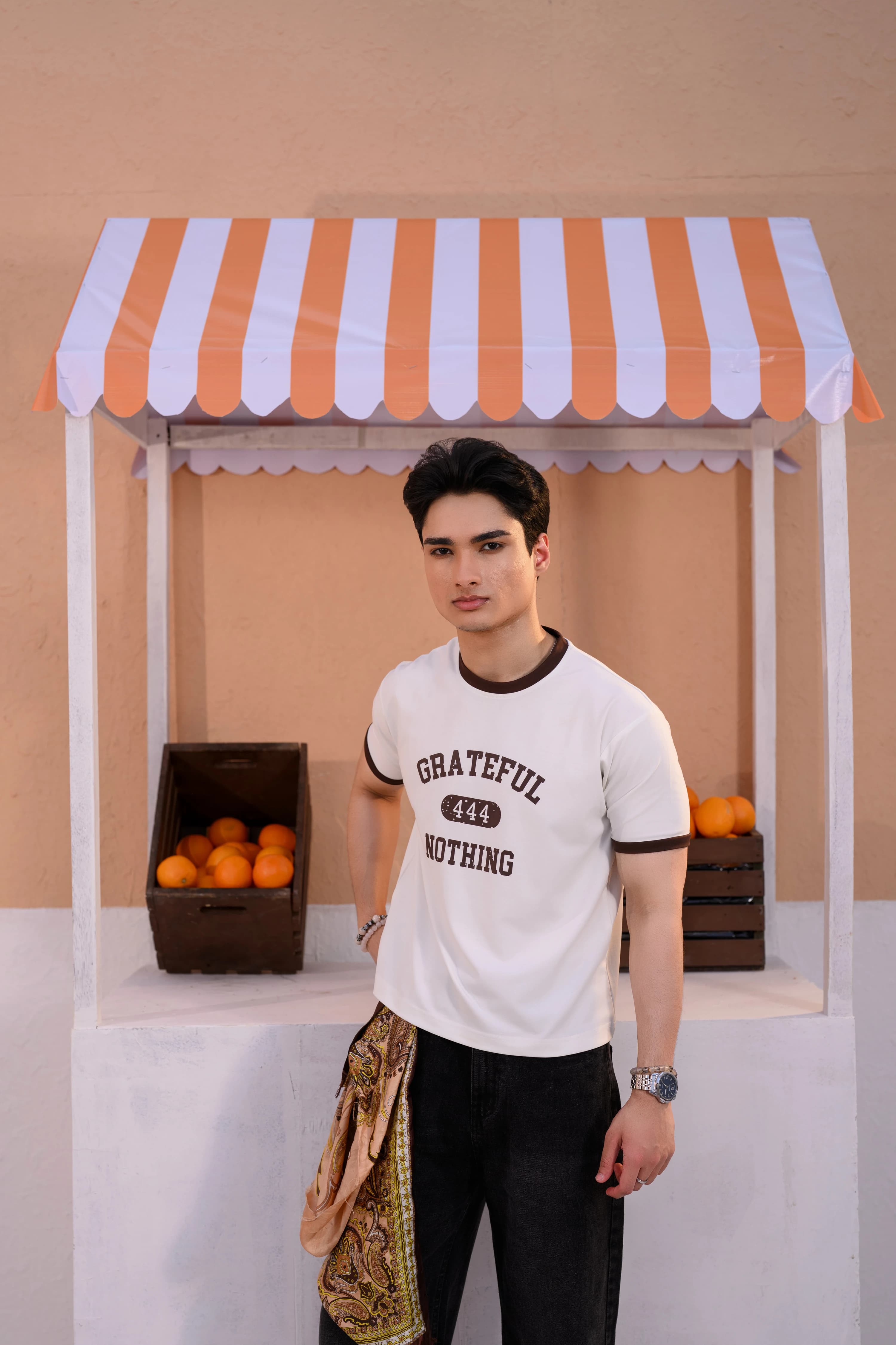 Crop Top - Grateful | White